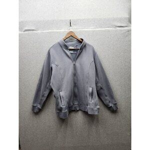 Duluth Trading Co.  Gray Full-Zip‎ Sweatshirt Jacket XL Cotton/Polyester Blen